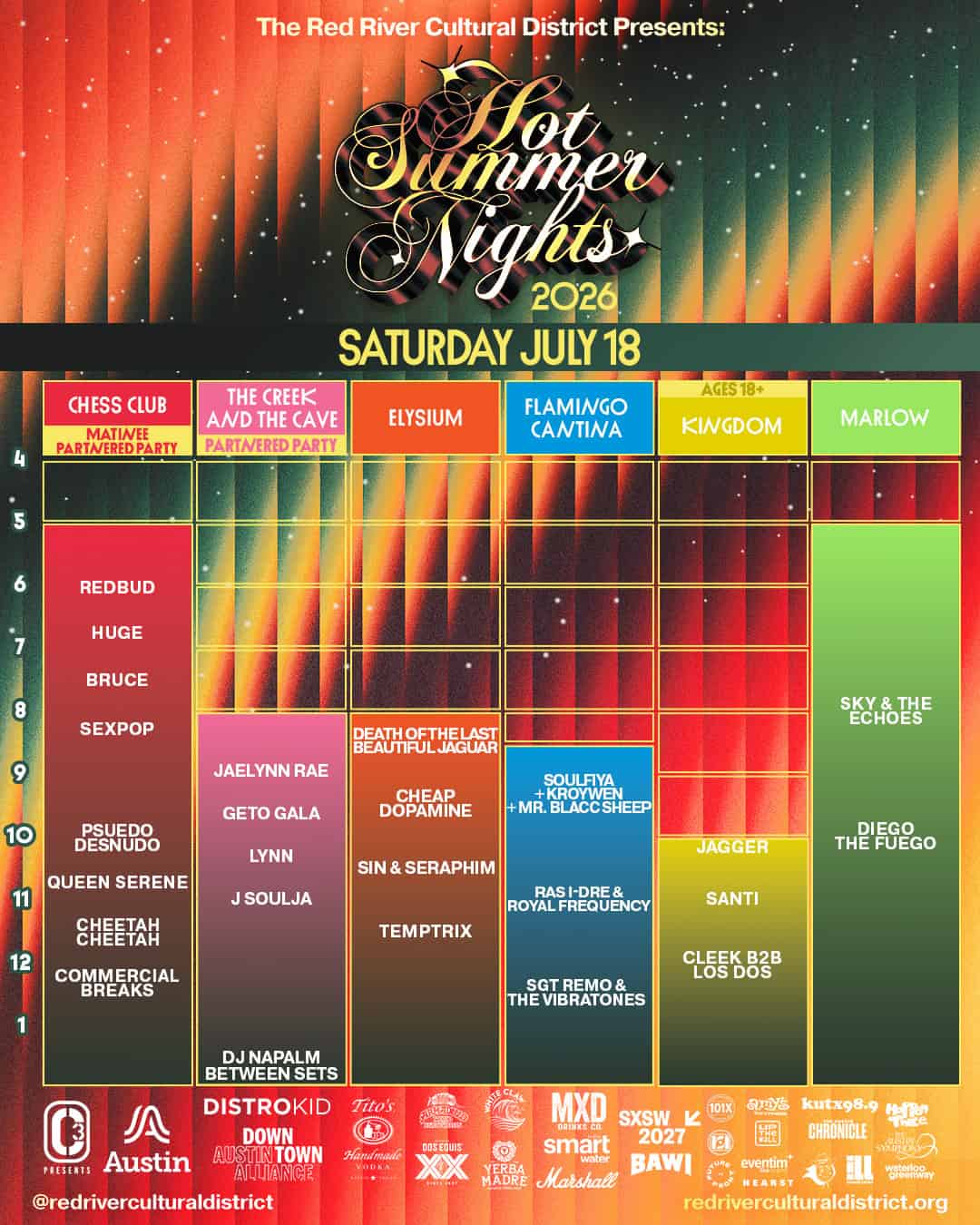 HOT SUMMER NIGHTS - The Red River Cultural District